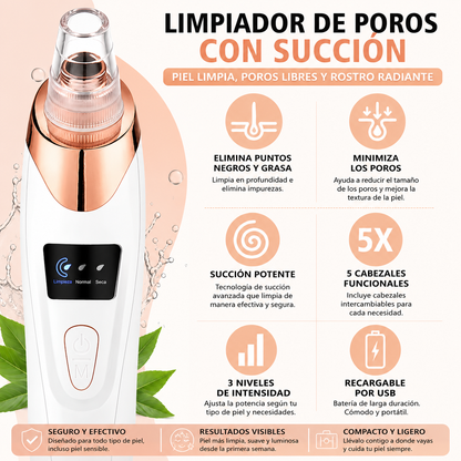 Limpiador Facial de Poros Pro™ – Piel Limpia y Radiante en Minutos